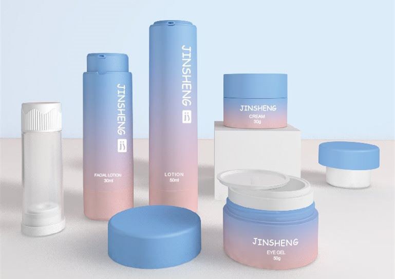 Безвъздушна бутилка с козметична помпа